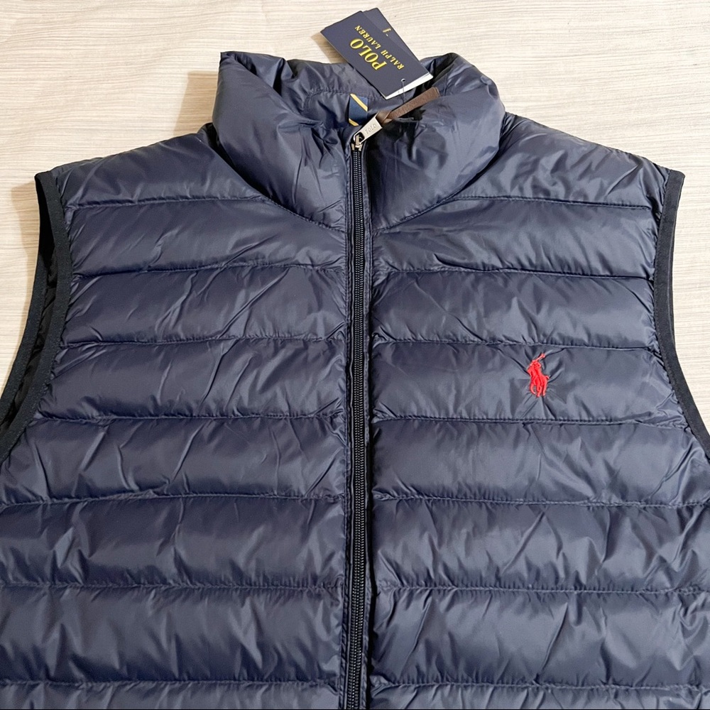 POLO RALPH LAUREN Water Repellent Packable Down Vest - Picture 4 of 15